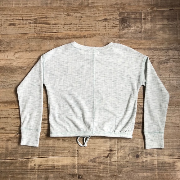 Pink Rose Crop Long Sleeve - Picture 4 of 5